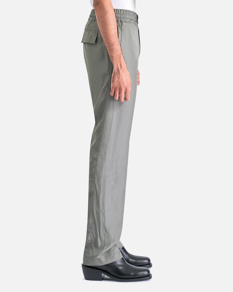 新品 Dries Van Noten PELVILLE ナイロン パンツ 46 Dries Van Noten Pelville Pants - Grey | Garmentory