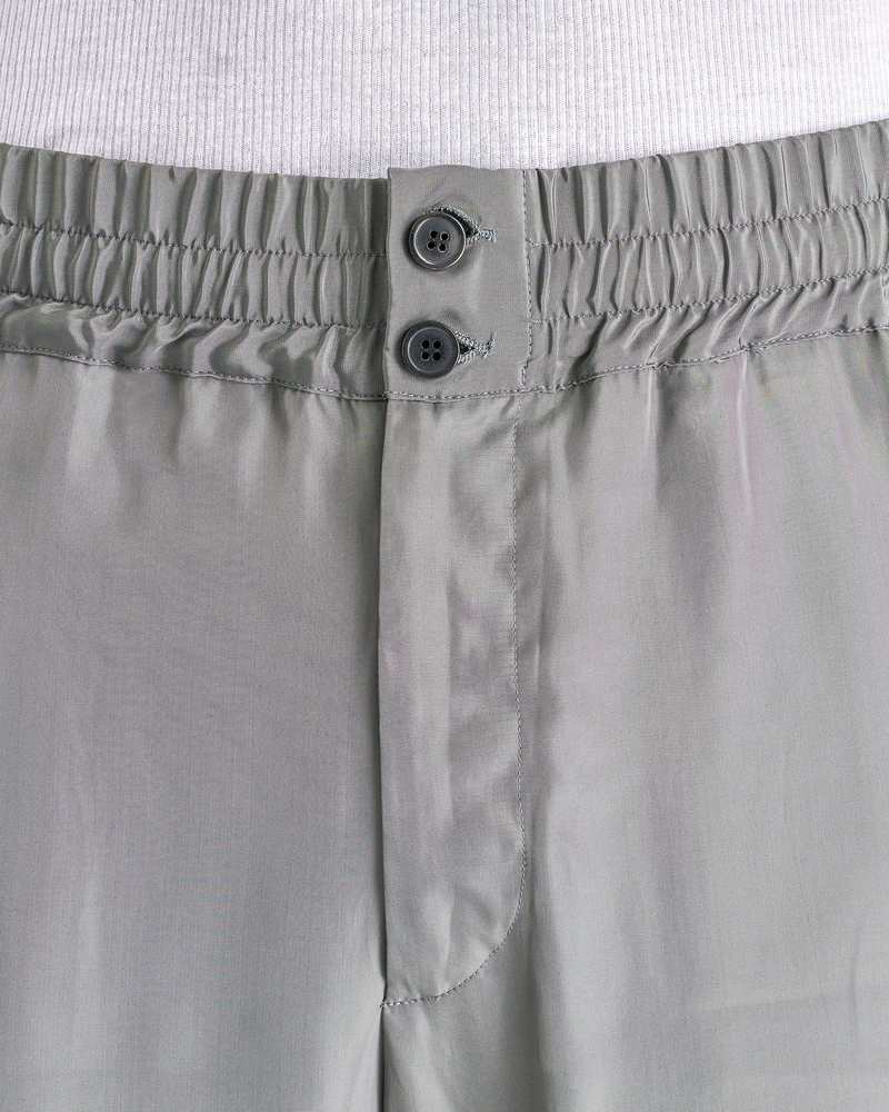 新品 Dries Van Noten PELVILLE ナイロン パンツ 44 Dries Van Noten Pelville Pants - Grey | Garmentory
