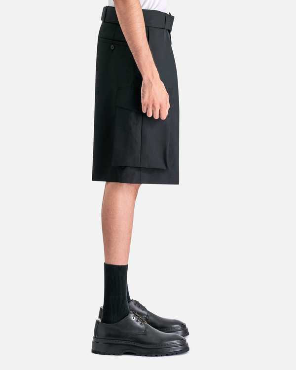 Dries Van Noten Piers Bis Short - Black | Garmentory