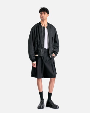 Dries Van Noten Piers Bis Short - Black | Garmentory