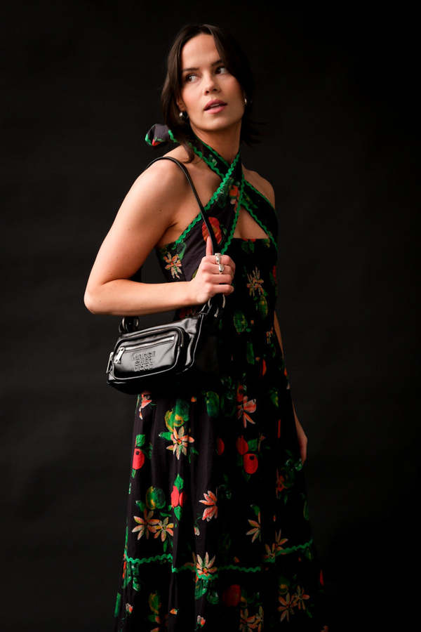 DAMSON MADDER PIA MIDI DRESS - APPLE PRINT
