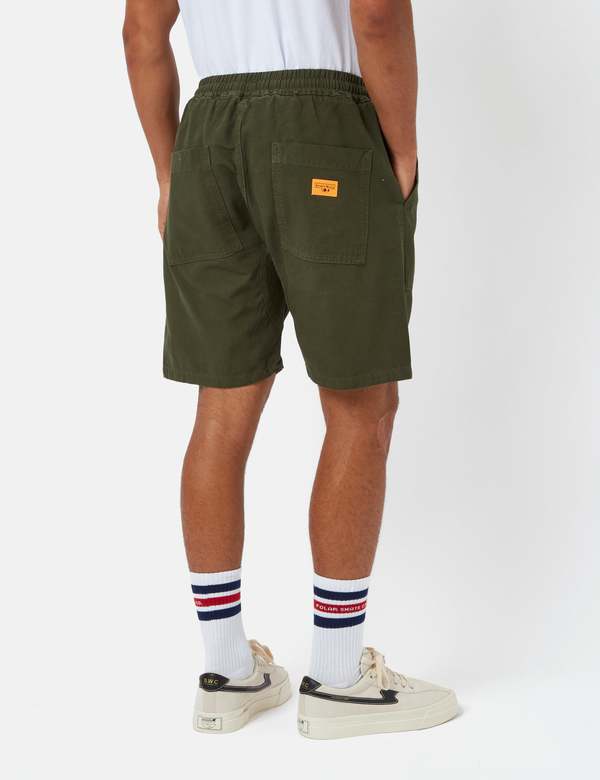 Service Works Canvas Chef Shorts - Olive Green | Garmentory