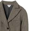 TRANSIT PAR-SUCH (Italy) Denim Cotton Blend Napoleon Collar Shooting Jacket Olive : M - Thumbnail 2