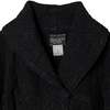 GHOST (United Kingdom) Washed Viscose Rayon Embroidered Monastic Jacket Black : S - Thumbnail 2