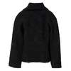 GHOST (United Kingdom) Washed Viscose Rayon Embroidered Monastic Jacket Black : S - Thumbnail 3