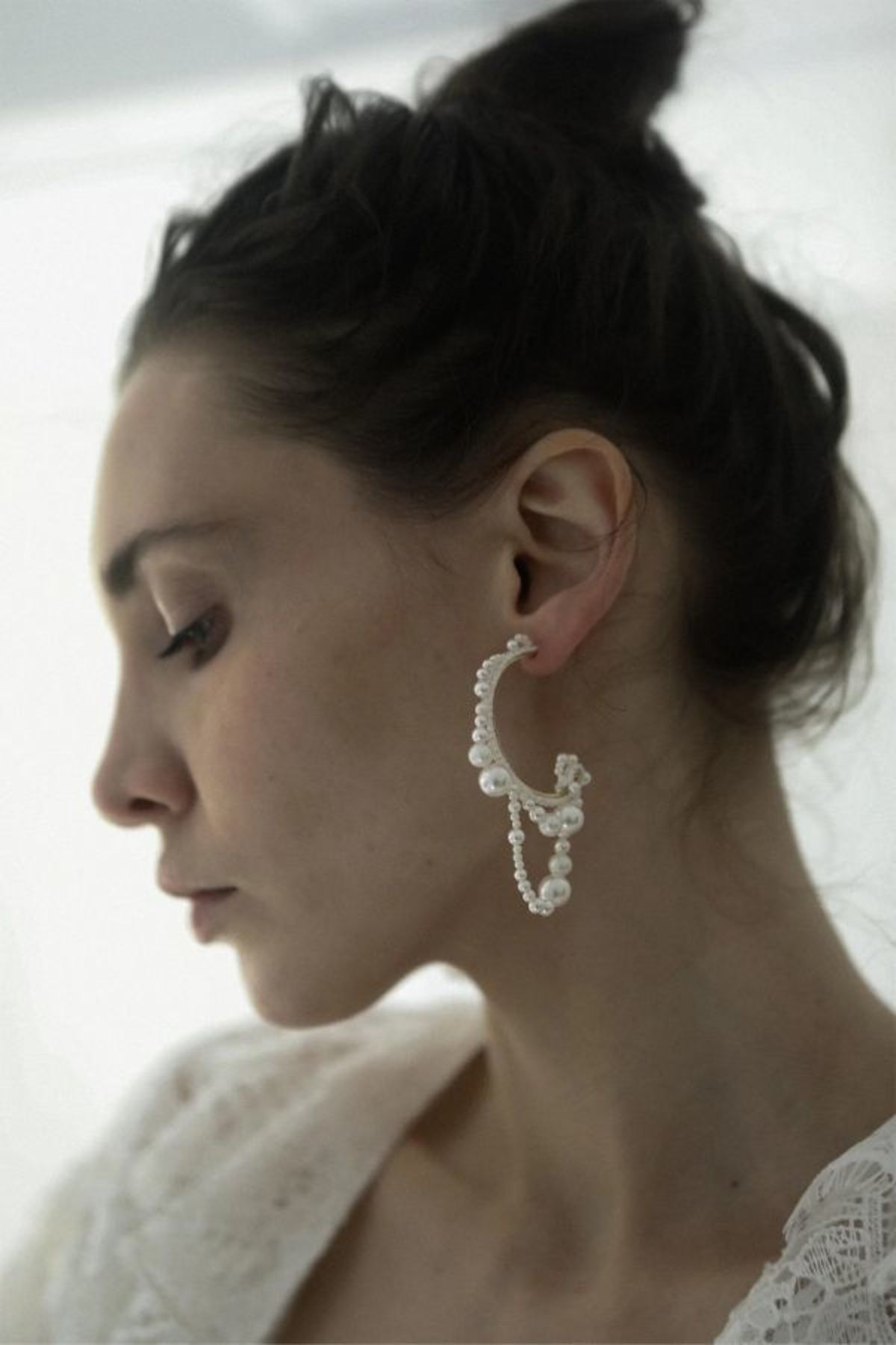 A. B. Ellie Dee Hoops - Gold - Image 1 of 2