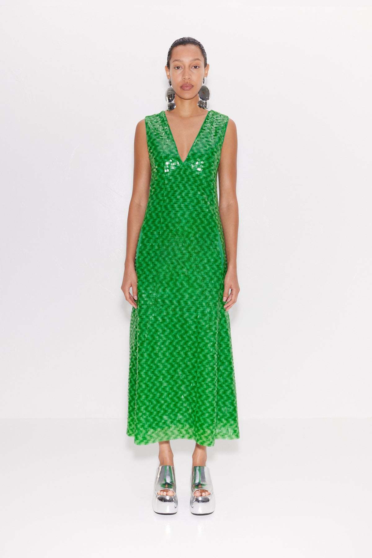 Mini Dress Bec And Bridge Glitter Gal Dress SIMONMILLER Women's Nori Sequin  Dress, Gummy Green Multi,