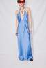 Wynn Hamlyn Buckle Gown - Cornflower Blue - Thumbnail 8
