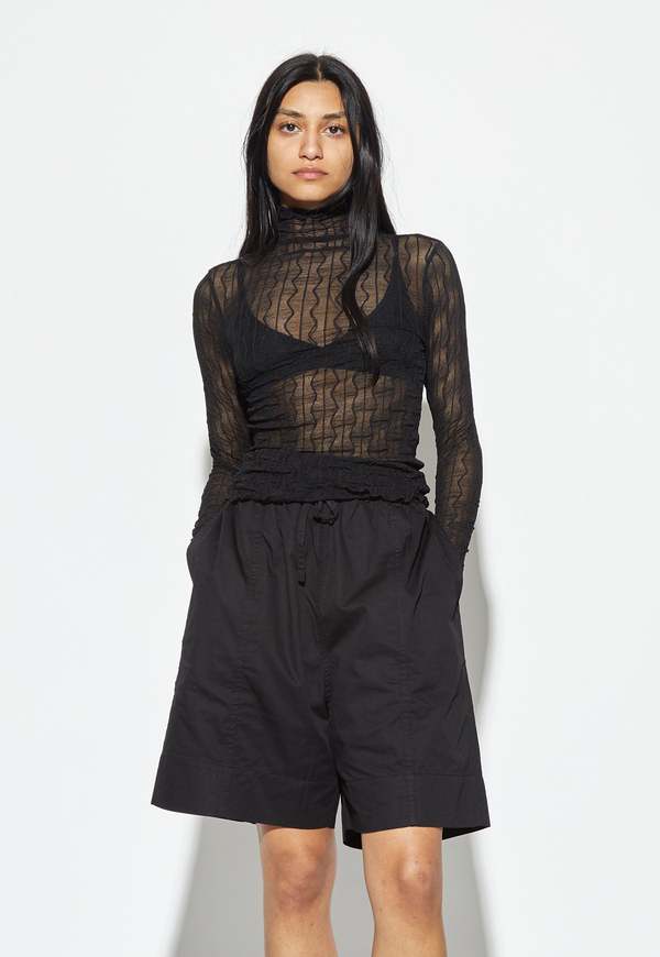 Find Me Now Ross Mockneck Top - Black