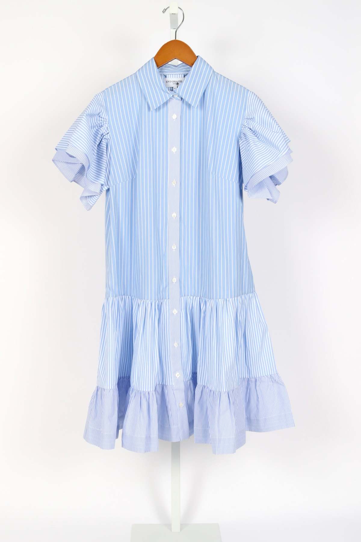 evi grintela Kora Dress - Blue/White | Garmentory evi grintela Kora Dress - Blue/White | Garmentory