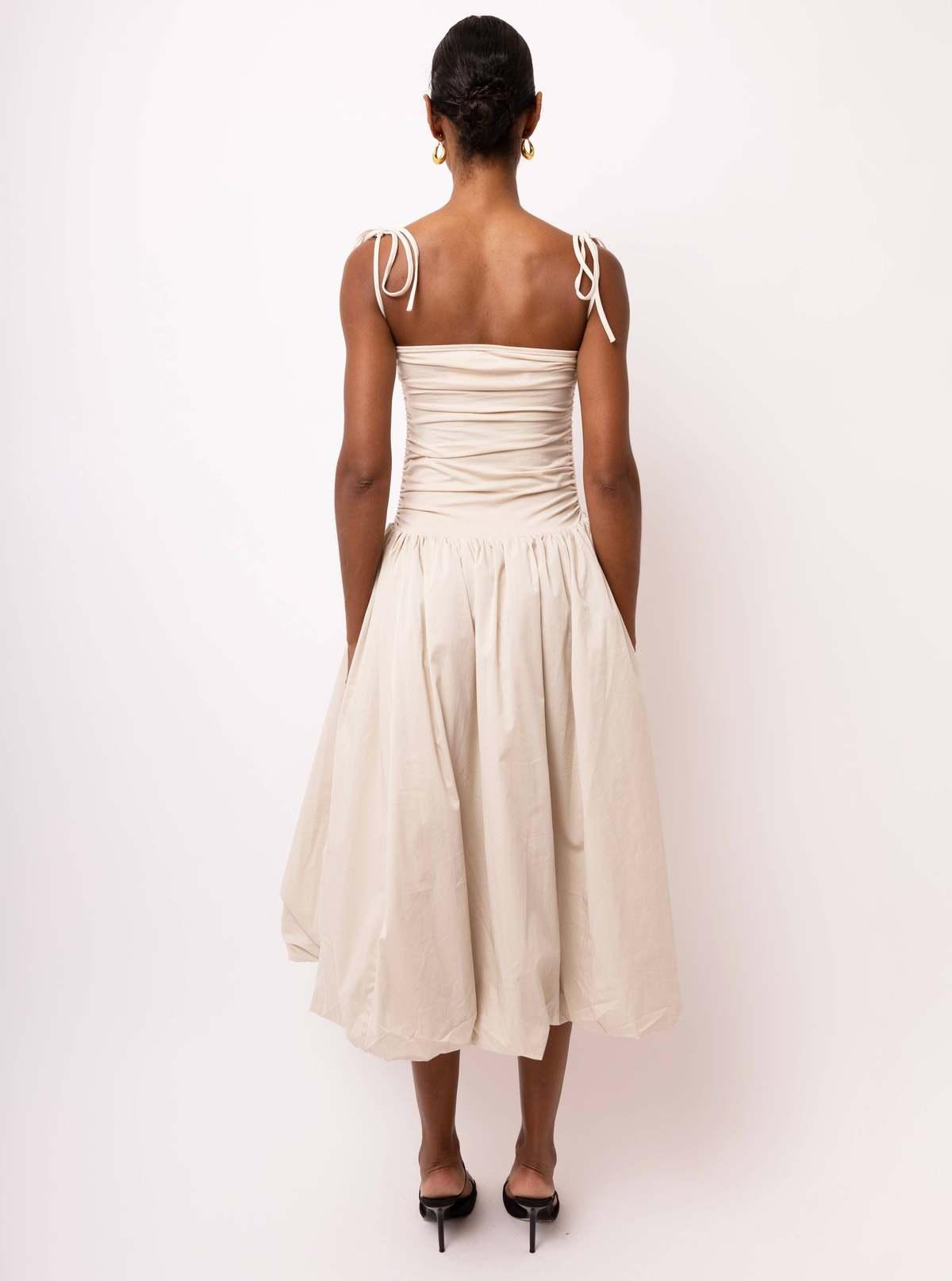 Amy Lynn Alexa Midi Bubble Dress - Ivory | Garmentory Amy Lynn Alexa Midi Bubble Dress - Ivory | Garmentory