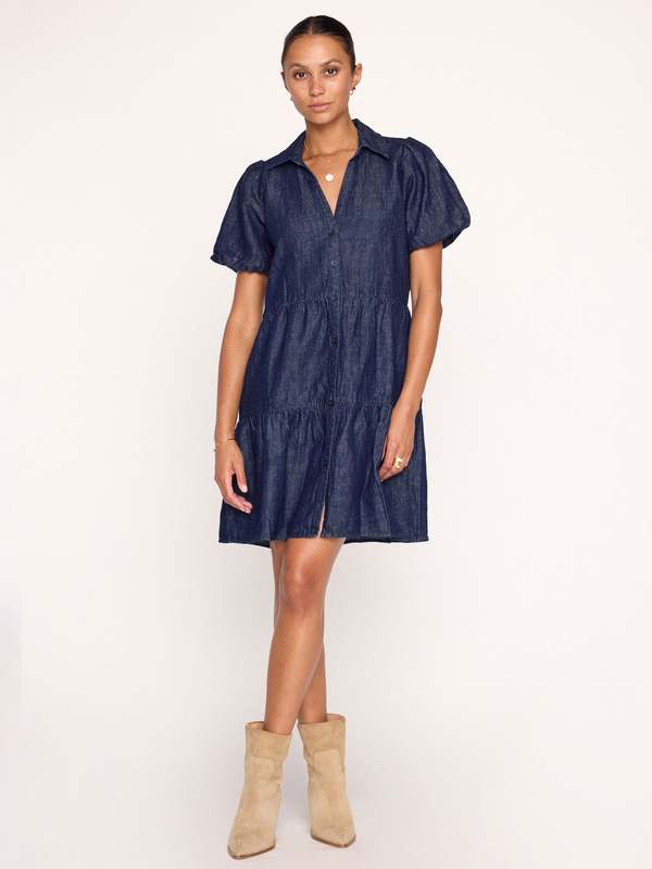 knee length dresses for ladies Brochu Walker Women's The Havana Mini Dress – Saint Bernard