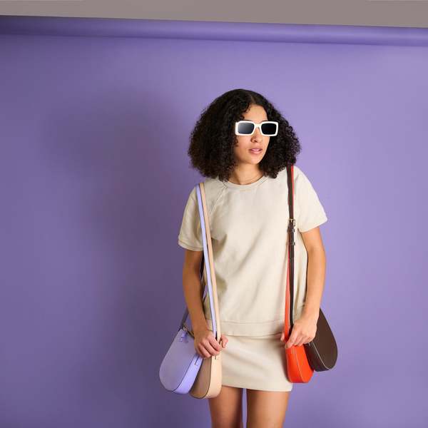 Tusk Ascot Yash Small Cross Body Bag - LAVENDER