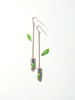 Iwona Ludyga Design Garden Earrings - Green Bead - Thumbnail 1
