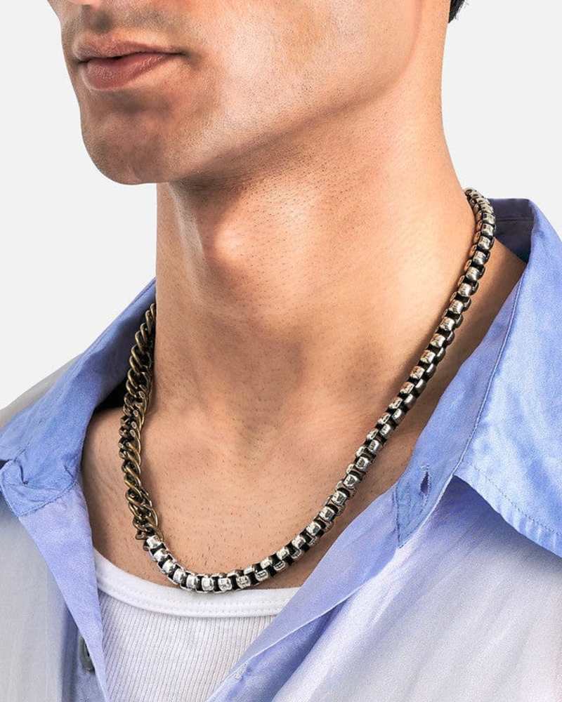 Dries Van Noten Necklace - Silver/Brass | Garmentory
