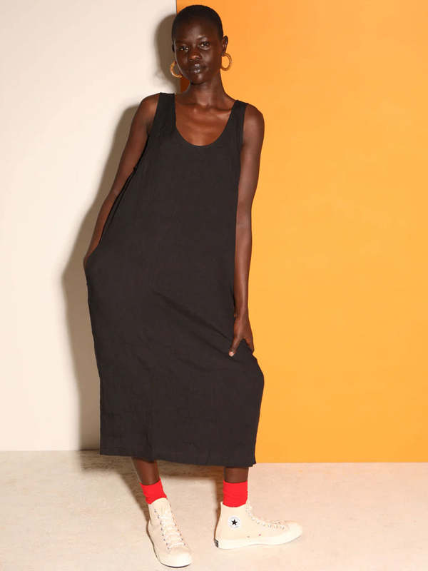 ruffle a line dress Offshoulder A-Line Ruffle Gown – Ballin's LTD main image 1