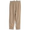 CABRINI club (Italy) Interlock Knit Polyester Cigarette Pants Brown : M - Thumbnail 4