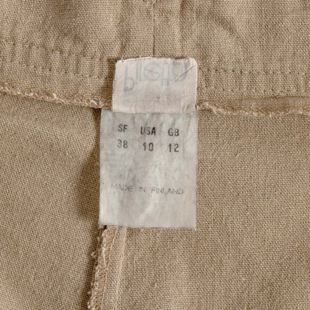 CABRINI club (Italy) Interlock Knit Polyester Cigarette Pants Brown : M - Image 7 of 7