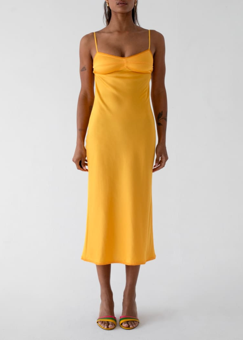 knee length dresses for ladies Monroe Midi Dress – Elephant Clouds Apparel main image 0