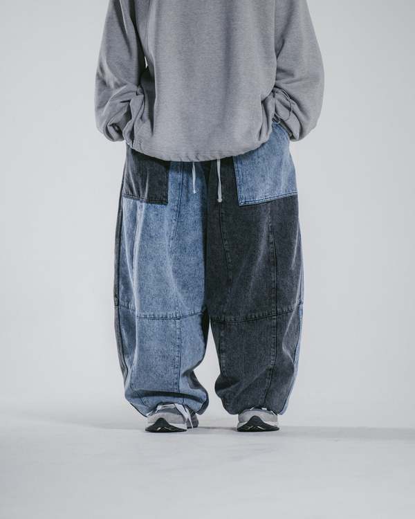 【ANGLAN】Stopper Half Denim Balloon Pants ANGLAN】Stopper Half Denim Balloon Pants (ANGLAN/ショート