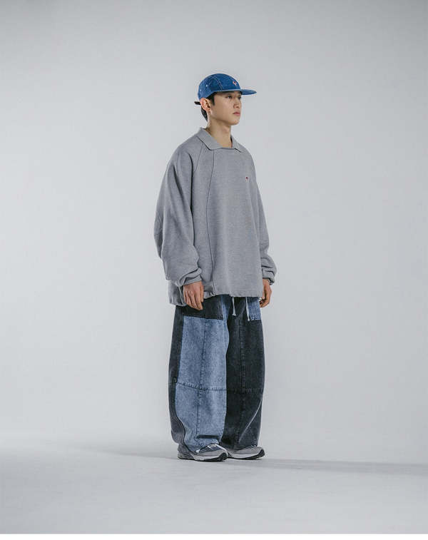 【ANGLAN】25SS★ [AG] Layered Half Fatigue Half Pants MUSINSA | ANGLAN Layered Half Fatigue Half Pants - Khaki