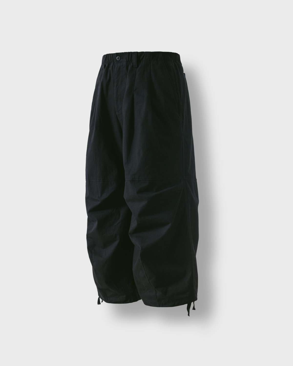Anglan Lazy Twill Balloon Pants - Black | Garmentory