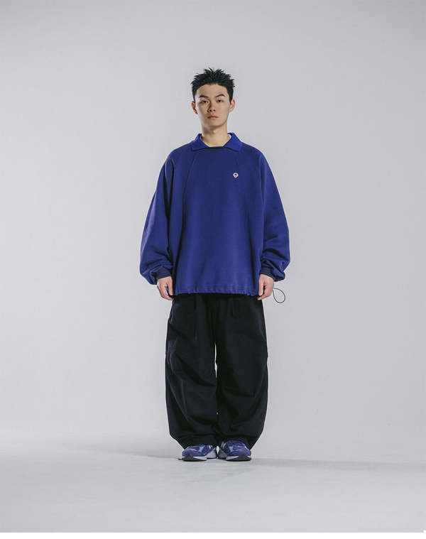 Anglan Lazy Twill Balloon Pants - Black | Garmentory