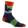 Darn Tough Men's Close Encounters Micro Crew Midweight Hiking Sock 5014 - Eclipse - Thumbnail 2