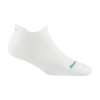 Darn Tough =No Show Tab Ultra-Light Merino Running Socks - White - Thumbnail 1