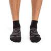 ON Running On Men's Performance Mid Sock - Black/Shadow - Thumbnail 3