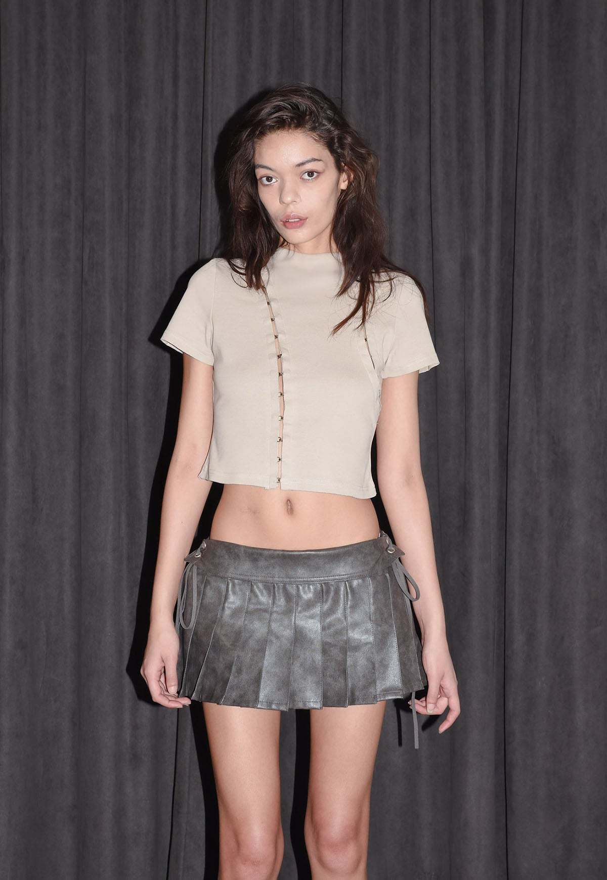 Woodrose Deli Never Boring Top - Cream - Image 8 of 8