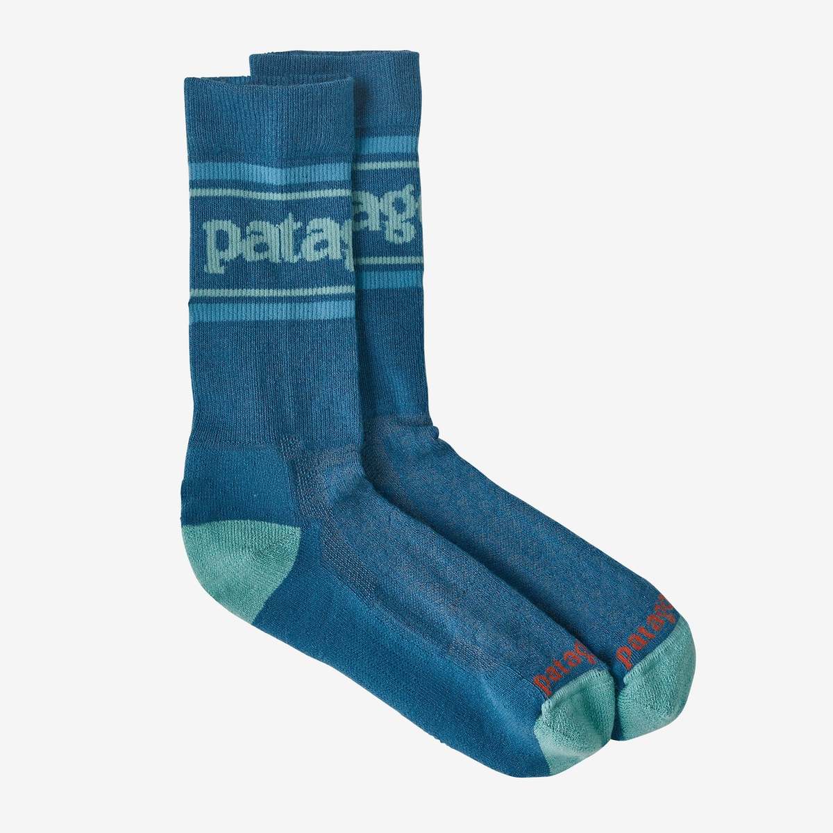 Patagonia Lightweight Merino Performance Crew Park Stripe Socks 