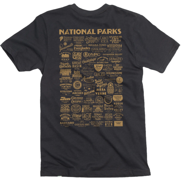 The Landmark Project National Park Type Tee - Deep Navy