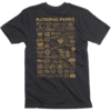 The Landmark Project National Park Type Tee - Deep Navy - Thumbnail 1