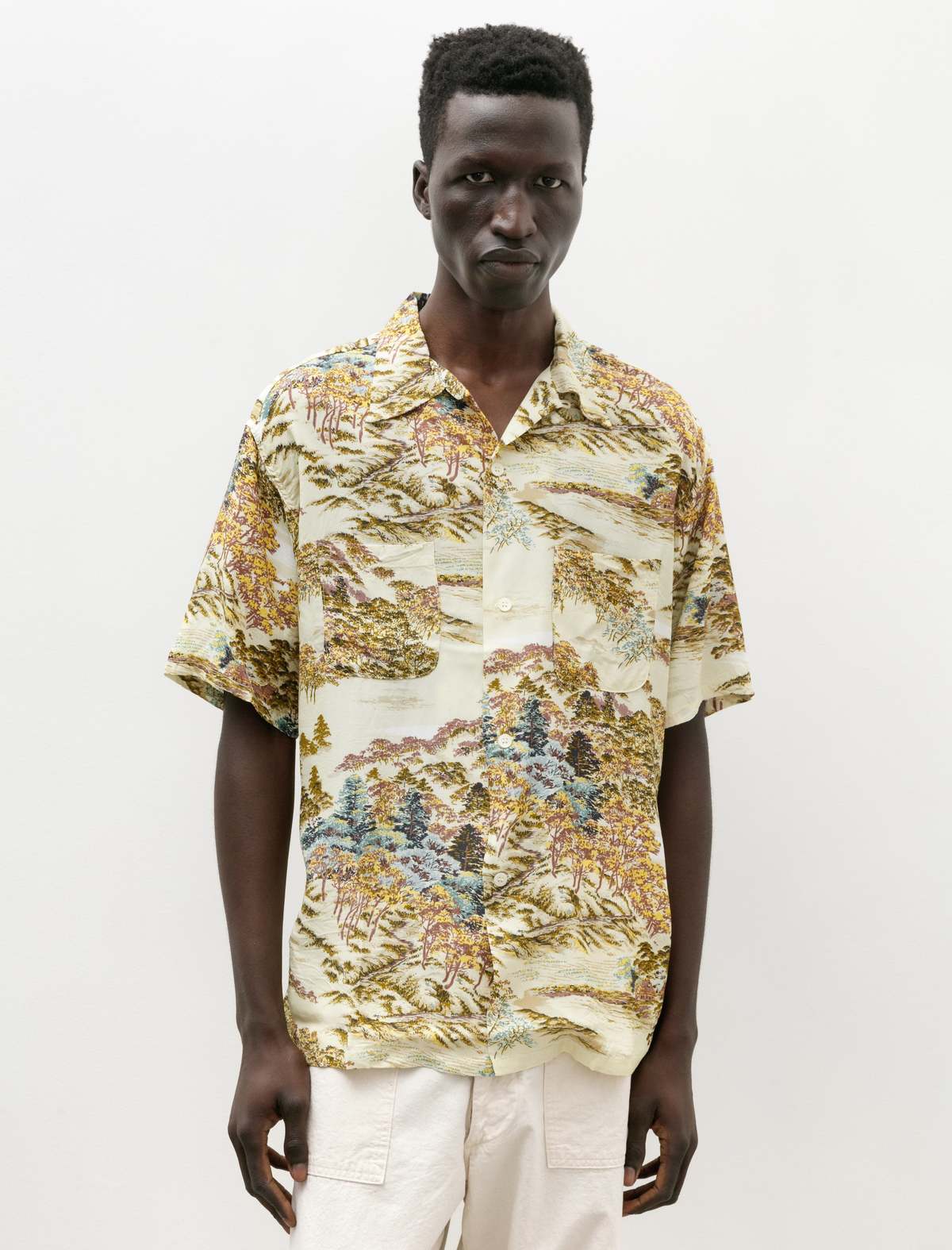 Orslow Hawaiian Shirt - Yellow | Garmentory