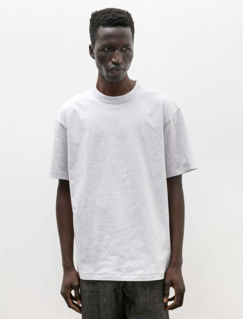 [RECTO]/☆24FW RC WOOL JERSEY OVERSIZED T-SHIRT/MELANGE GREY RECTO - Official Website