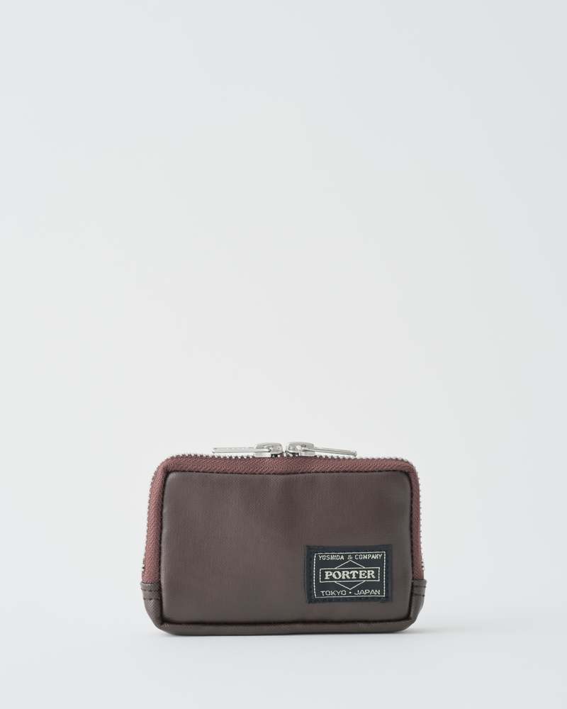 コインケース・小銭入れ Porter Freestyle Multi Coin Case Brown Porter Yoshida & Co Free Style Multi Coin Case - Brown