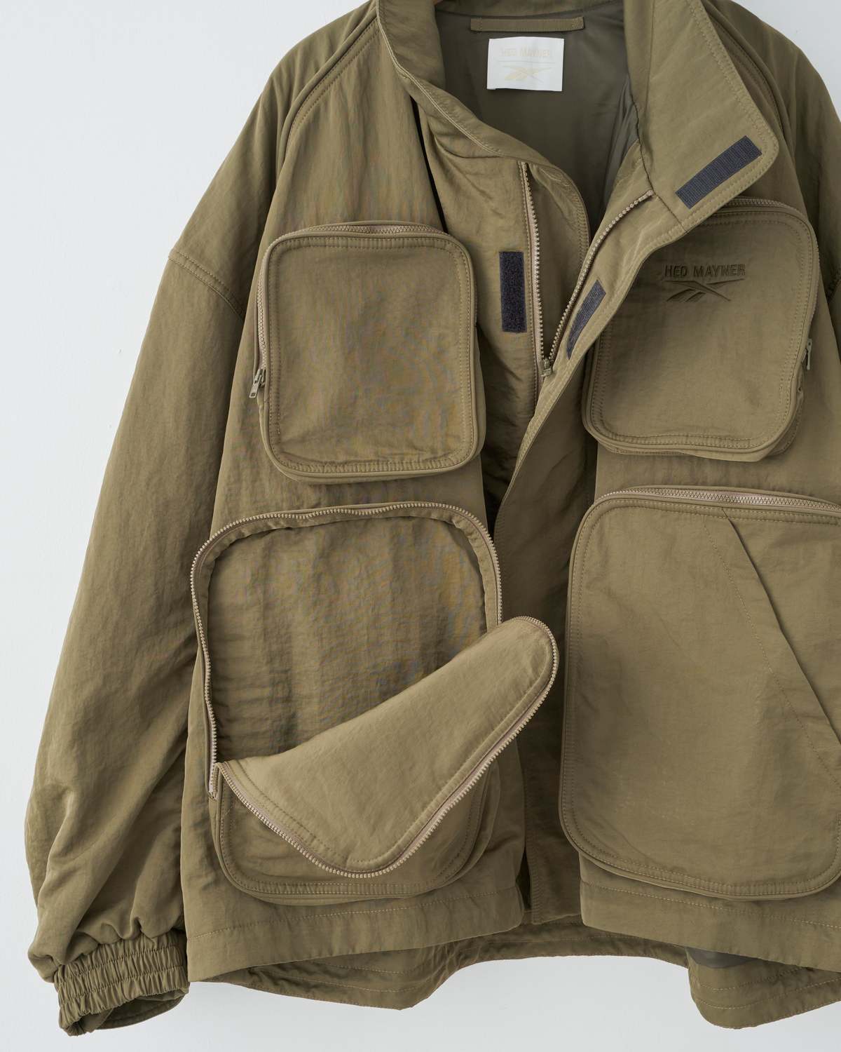Hed Mayner + Reebok Parka - Army Green | Garmentory