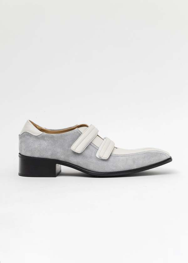 Martine Rose BONE WHITE / GREY SPORTY SNOUT LOAFER - Multi
