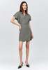 The NKC Store Mini Kat Dress - Green Gray - Thumbnail 1