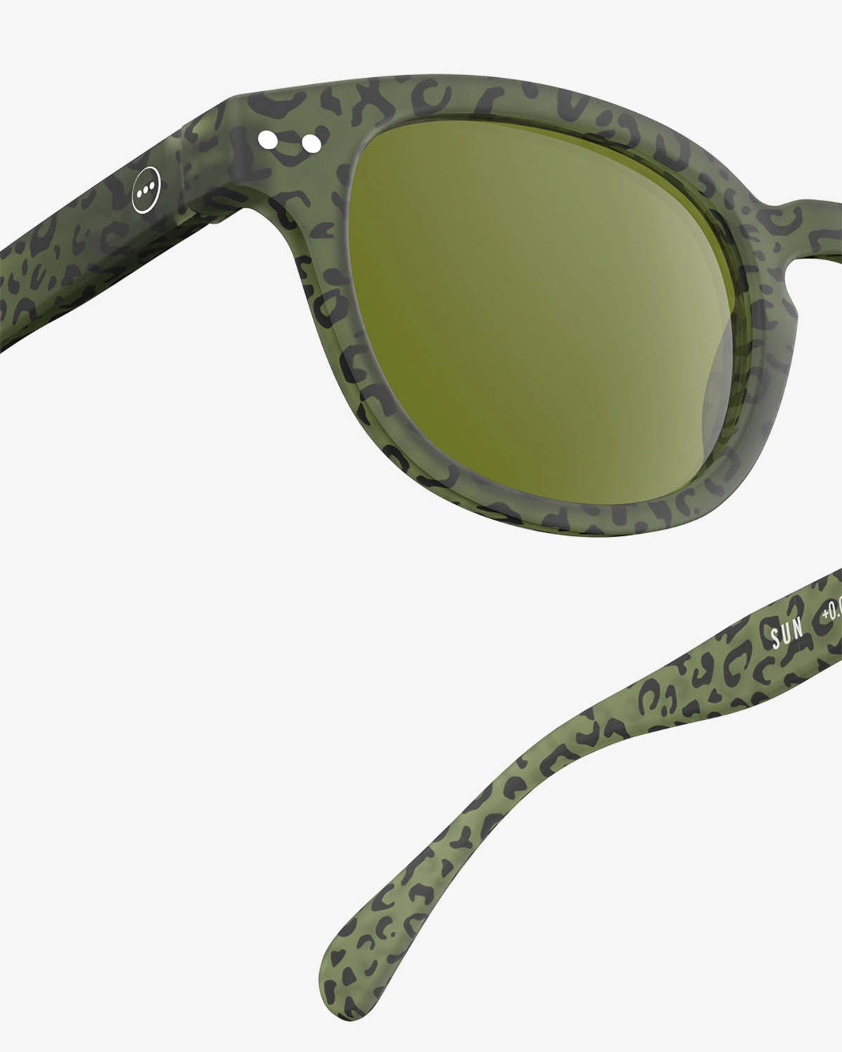 Engineered Garments × IZIPIZI / LEOPARD Izipizi ENGINEERED GARMENTS Sunglasses - Khaki Leopard