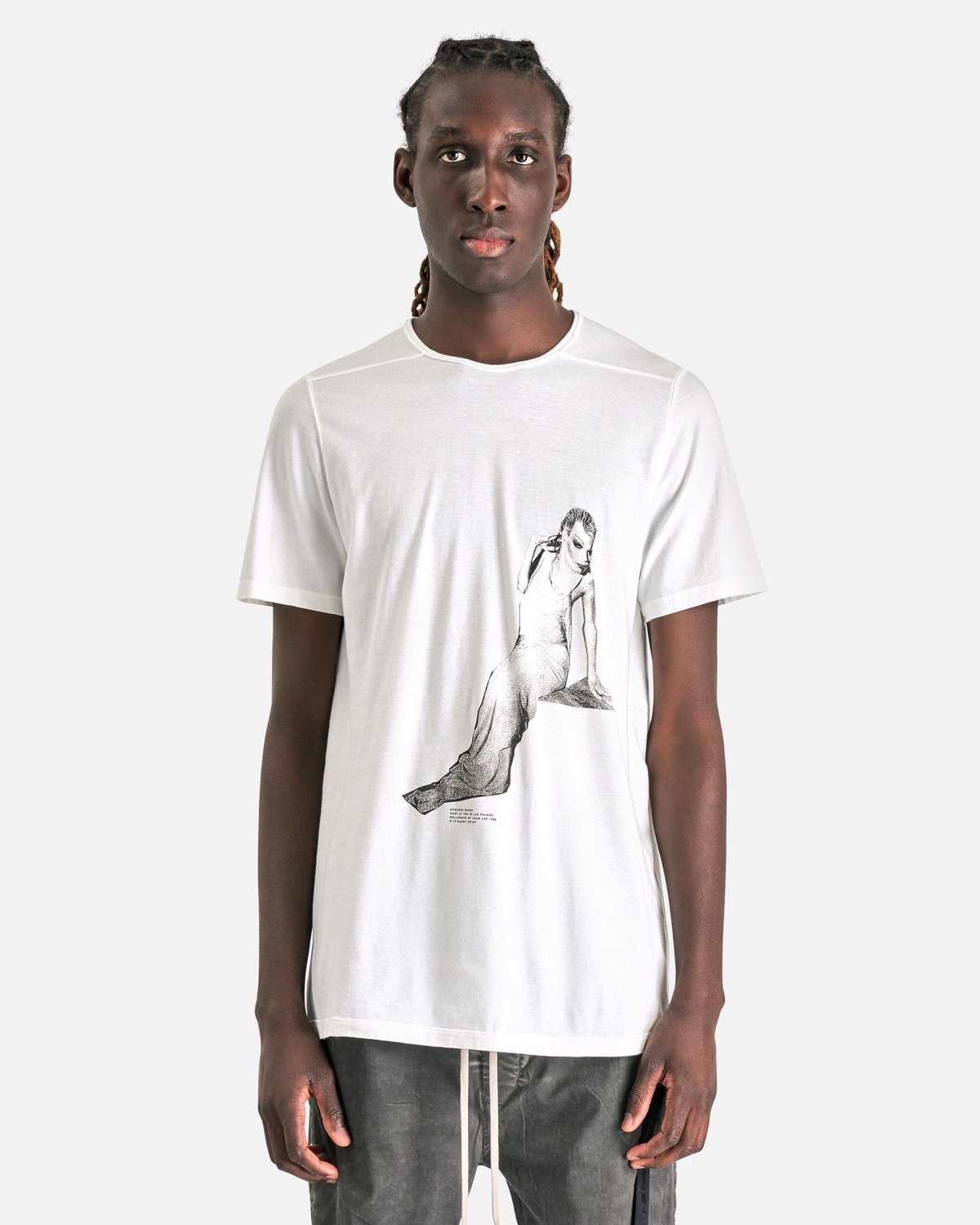 Rick Owens Level T - Milk/Black | Garmentory
