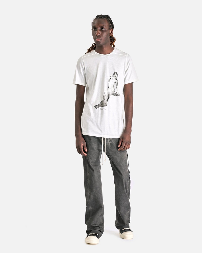 Rick Owens Level T - Milk/Black | Garmentory