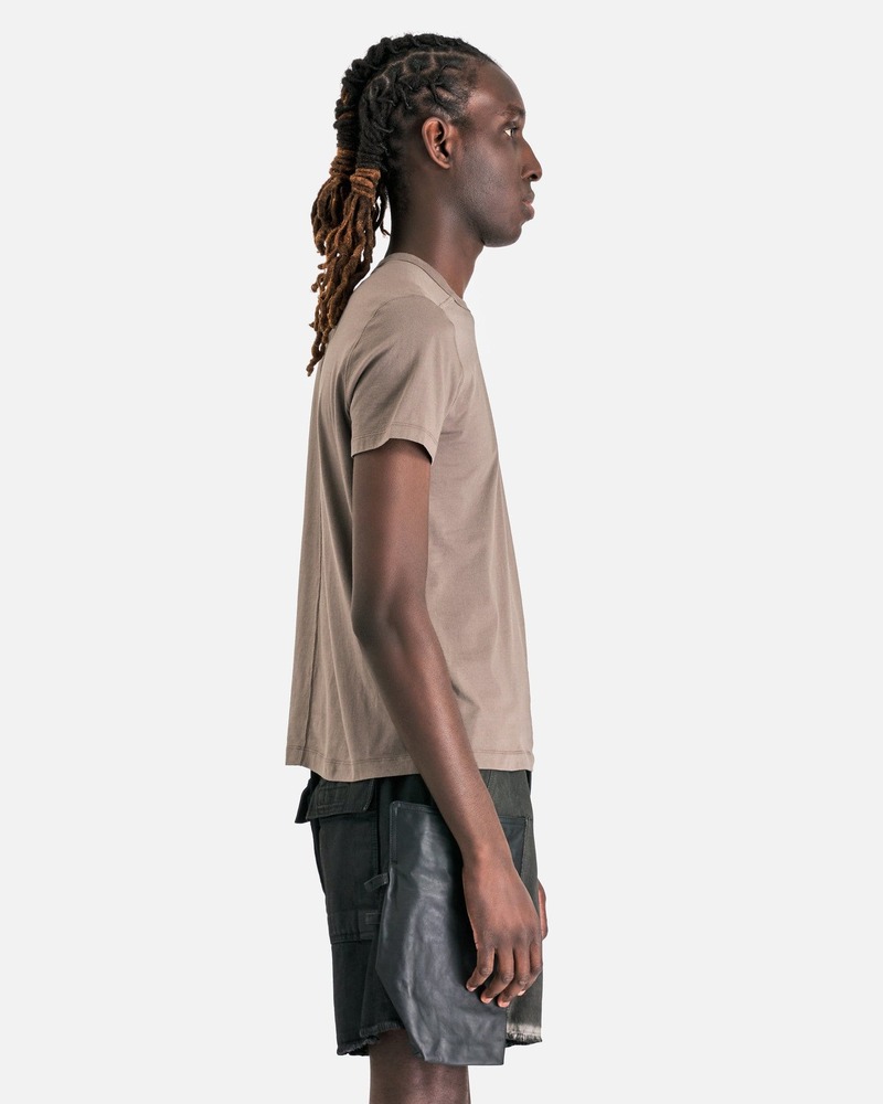 Rick Owens Short Level T-Shirt - Dust | Garmentory 