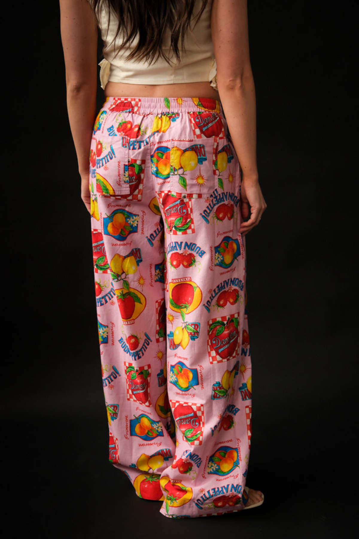 DAMSON MADDER CHLO TROUSER - FRUIT LABELS - Image 2 of 4