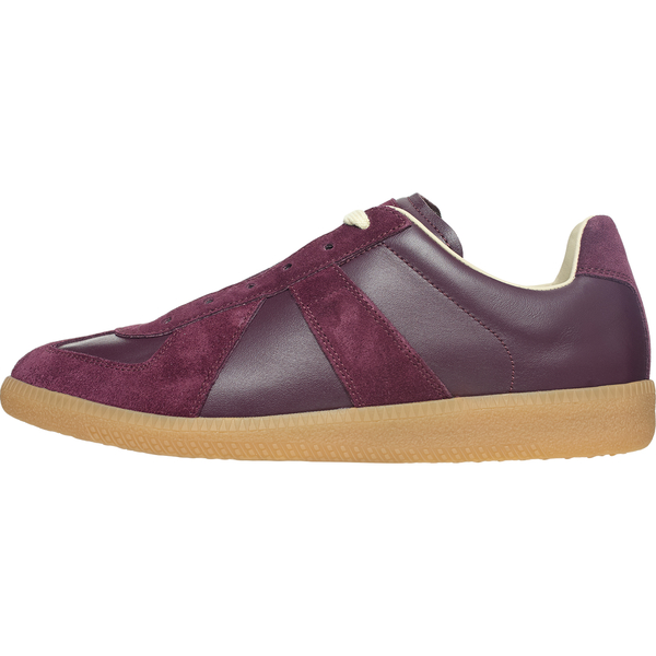 Maison Margiela Purple Replica leather sneakers - purple | Garmentory