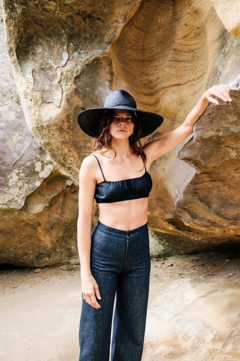 Ozma Wide Leg Denim Pant Ozma Wide Leg Denim Pant