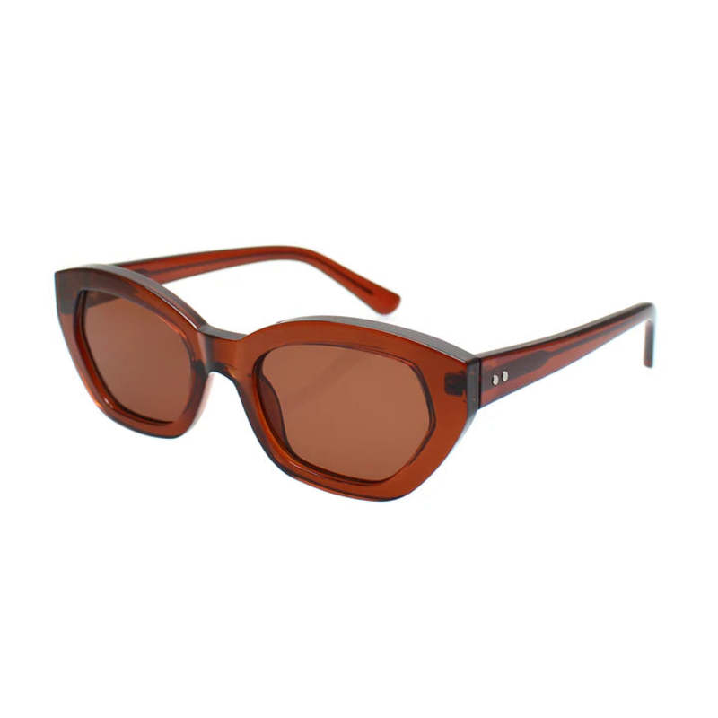 Reality Eyewear MARTINE Sunglasses - CHOCOLATE | Garmentory display picture 3