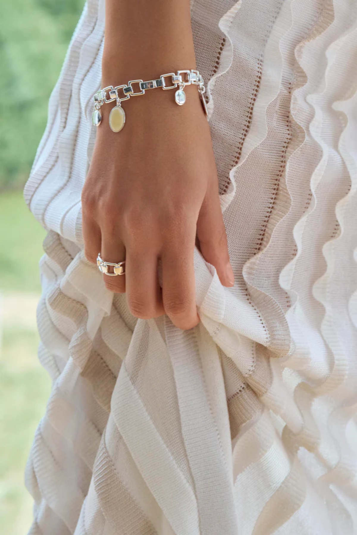RAGBAG リング REFLECTION LINK RING 11032 RAGBAG Reflection Link Ring | Garmentory