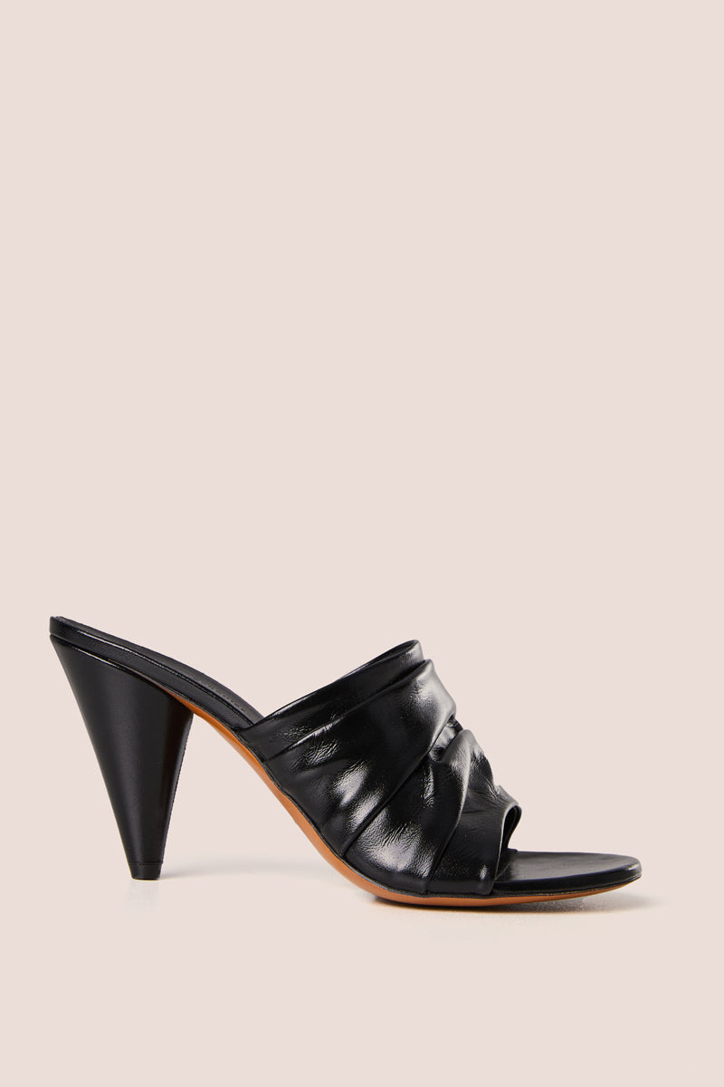 サンダル・ミュール PROENZA SCHOULER Women Sandals PS40031B19260 49684 999 BLACK PROENZA SCHOULER Slash cutout glossed-leather slingback